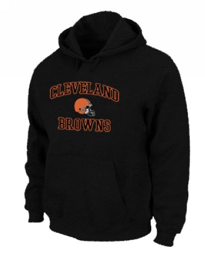 NFL Men's Nike Cleveland Browns Heart & Soul Pullover Hoodie - Black